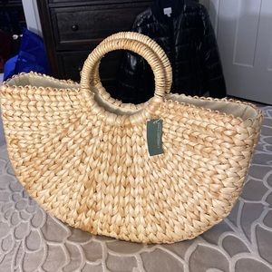 Waves Straw Bag